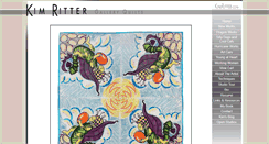 Desktop Screenshot of kimritter.com